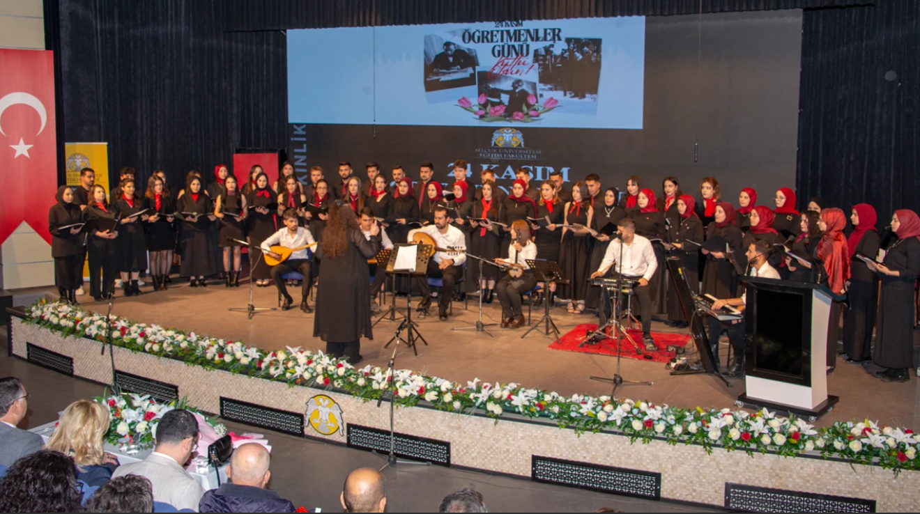 Selçuk Üniversitesinde Öğretmenler Günü’ne özel program